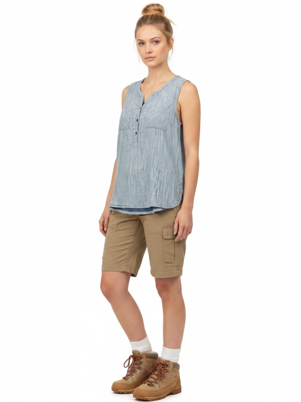 KÜHL Riviera Henley Tank Top Sleeveless Women’s Hiking Gorpcore Summer Active